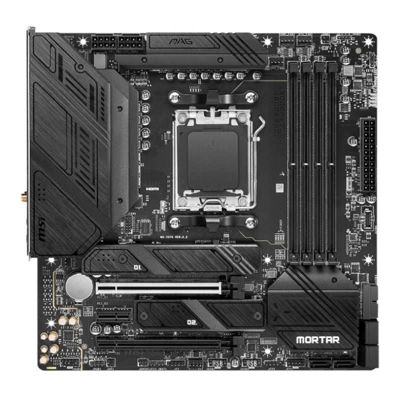 msi-mag-b650m-mortar-wifi-amd-am5-matx-gaming-motherboard-2-image