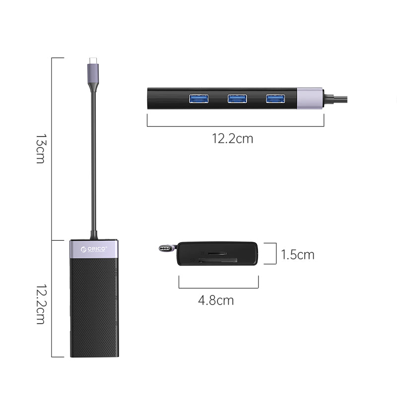 orico-10-port-usb-c|-pd87w-|-1x-usb3-|-2x-usb2-|-hdmi-|-vga-|-rj45-100mbps-|-sd-and-tf-card-reader|-3.5mm-audio-port-3-image