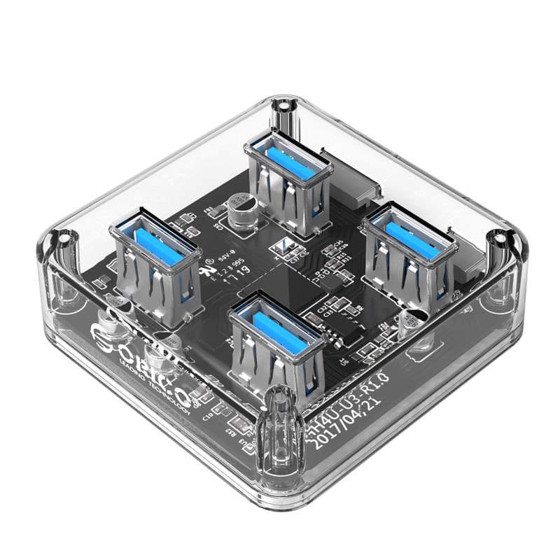 orico-4-port-usb3.0-|-4x-usb3.0-|-30cm-|transparent-hub-1-image