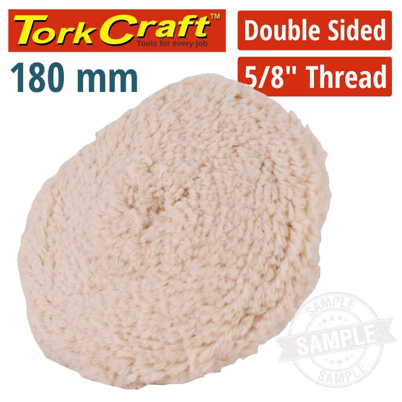 tork-craft-double-sided-wool-buff-7'-180mm-with-5/8-thread-mm-ds7-2-2