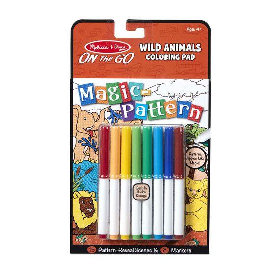 Melissa & Doug On the Go Magic Pattern Pad - Wild Animals (Pre-Order)