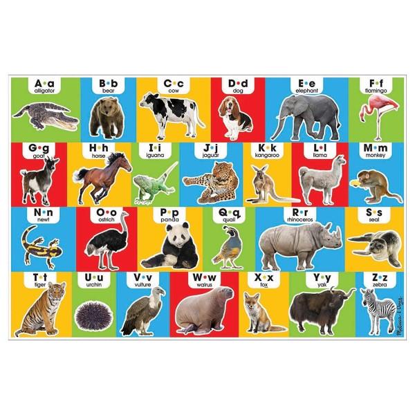 Melissa & Doug Animal Alphabet Floor Puzzle (24 pc) (Pre-Order)