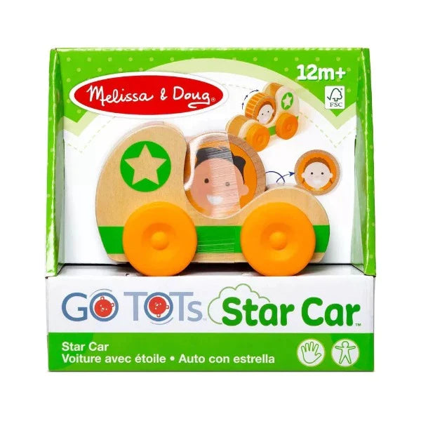 Melissa & Doug Go Tots Green Star Car (Pre-Order)