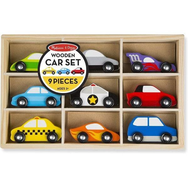 Melissa & Doug Wooden Cars Set (Pre-Order)