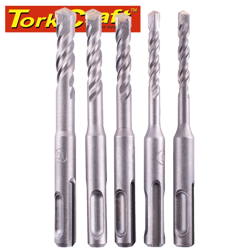 tork-craft-sds-110mm--drill-bit-set-5pc-2-x6mm,-2-x-8mm,-1x10mm-nr07305-3