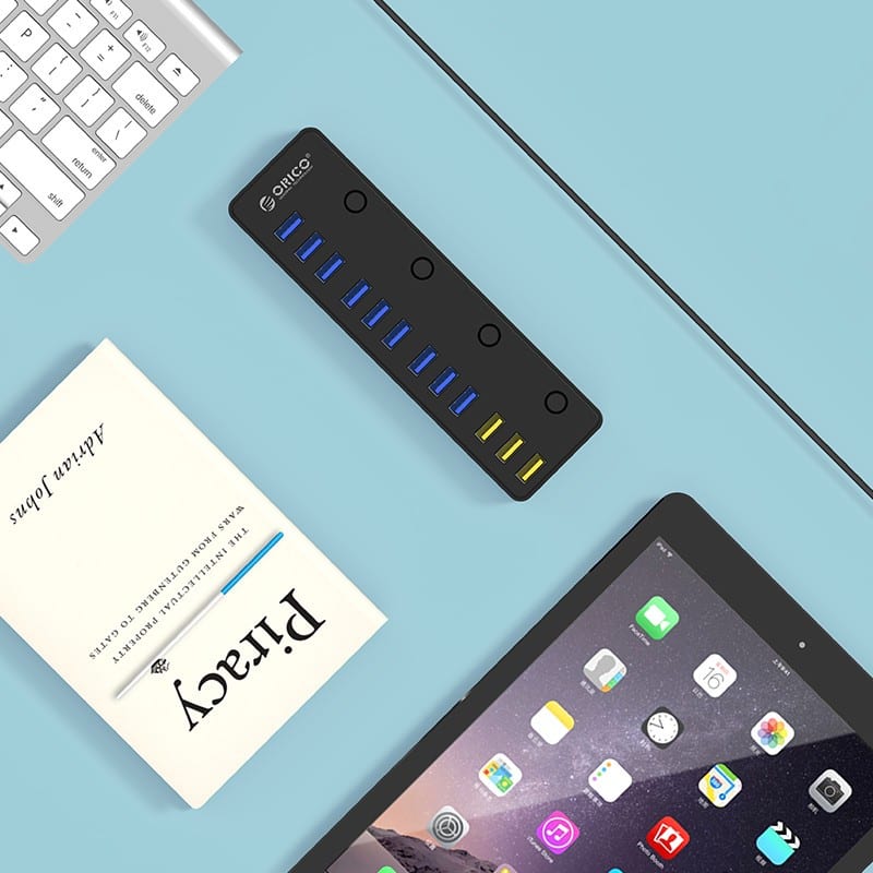 orico-12-port-usb3.0-hub---black-5-image