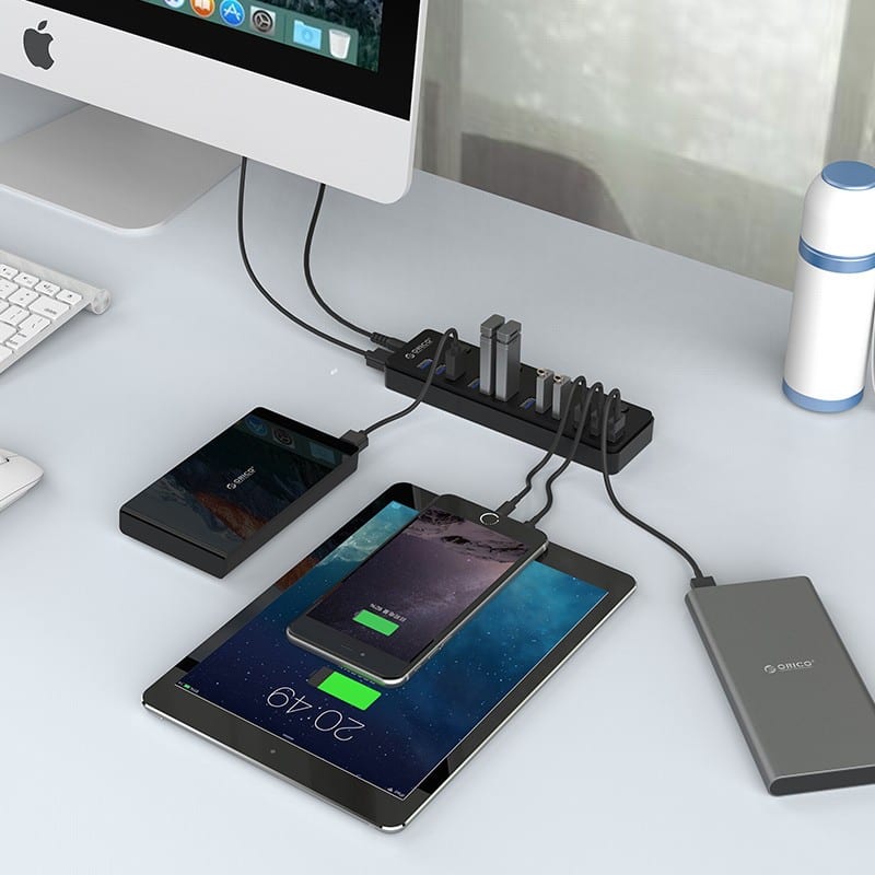 orico-12-port-usb3.0-hub---black-4-image