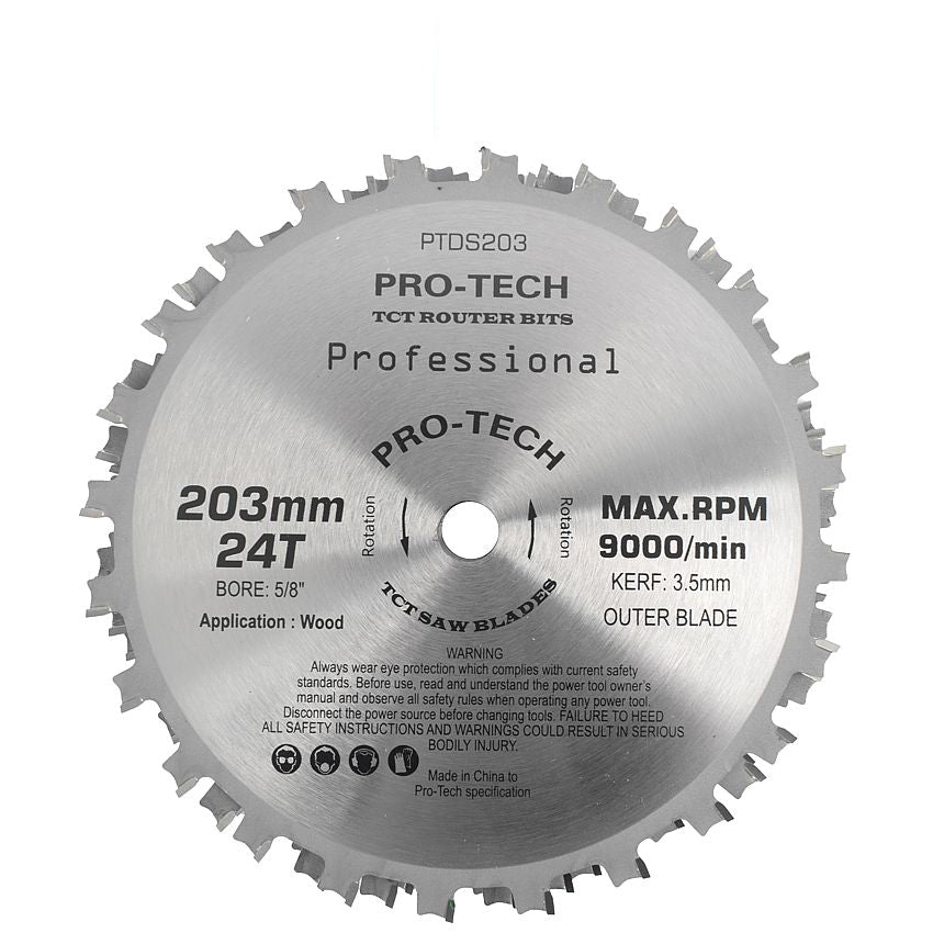 pro-tech-dado-set-203mm-x-15.88-x-24t-4-x-1/8'-3/32'1/16'-chip-27.5mm-ptds203-4