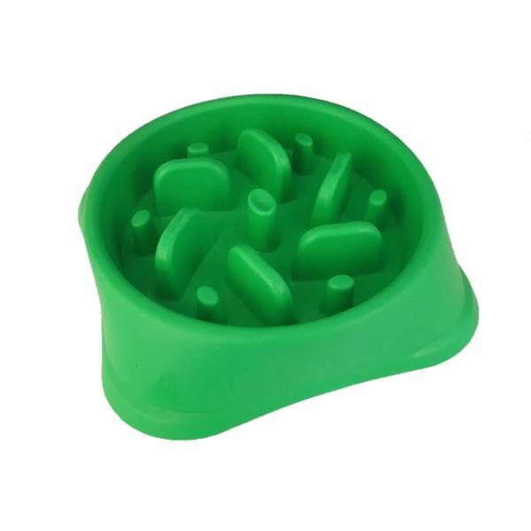 Pet Slow Feeder Bowl - Assorted Bright Colours - 4aPet