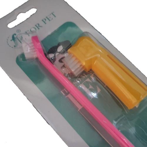 Pet Toothbrush Set - 4aPet