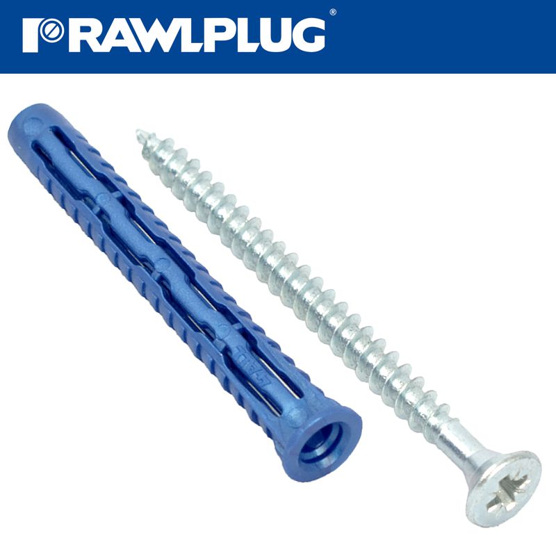 rawlplug-universal-nylon-plug+screws-6mmx50mm-x50-box-raw-4all-06050-4560-2