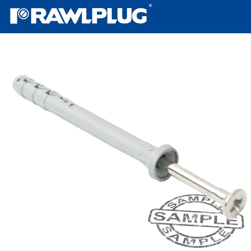 rawlplug-nyl-nail-in-fixing-8x80mm-cyl-head-with-screws-x100-per-jar-raw-r-c1-fx-n-08c080-3
