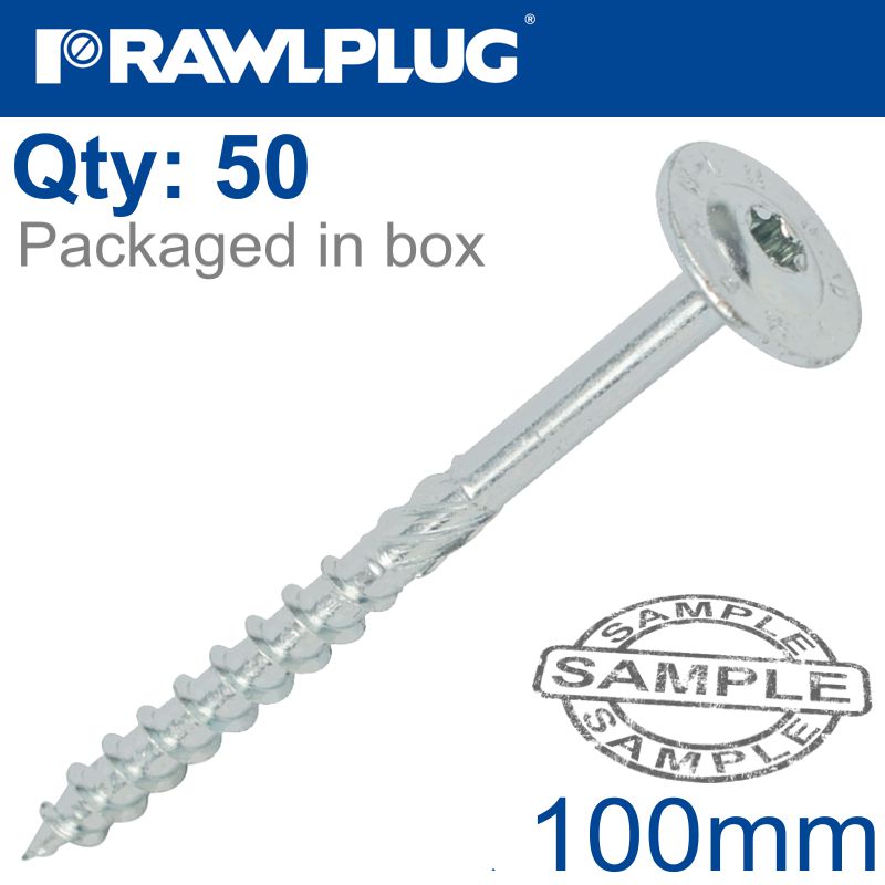 rawlplug-timber-construction-screw-8.0-x-100mm-x-50-box-washer-head-torx-t40-raw-r-cs-80100-wh-w-1