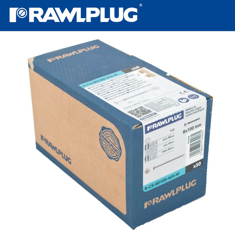 rawlplug-timber-construction-screw-8.0-x-100mm-x-50-box-washer-head-torx-t40-raw-r-cs-80100-wh-w-3