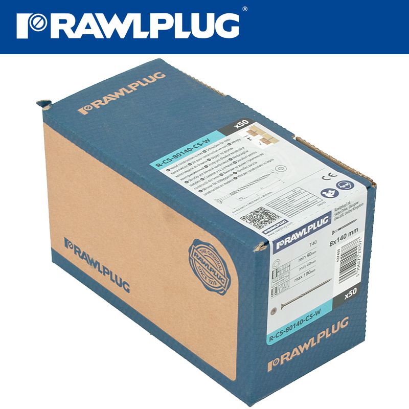 rawlplug-timber-construction-screw-8.0x140mm-x50-box-csk-washer-head-torx-t40-raw-r-cs-80140-cs-w-3