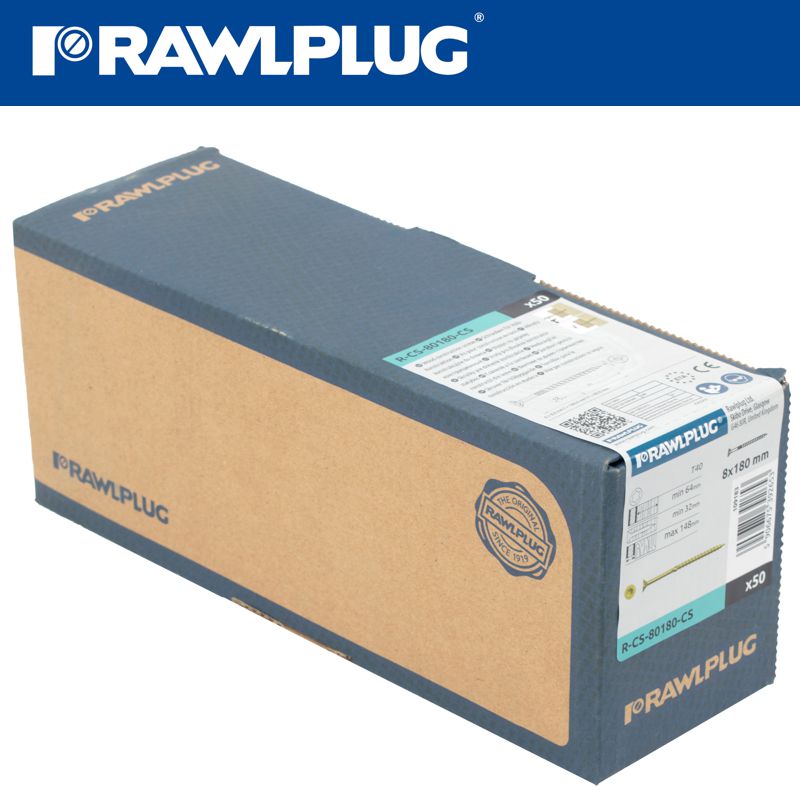 rawlplug-torx-t40-timber-construction-screw-8.0x180mm-x50-box-csk-head-raw-r-cs-80180-cs-3