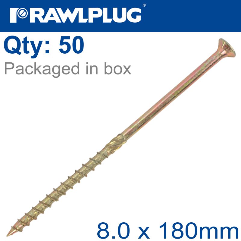 rawlplug-torx-t40-timber-construction-screw-8.0x180mm-x50-box-csk-head-raw-r-cs-80180-cs-2