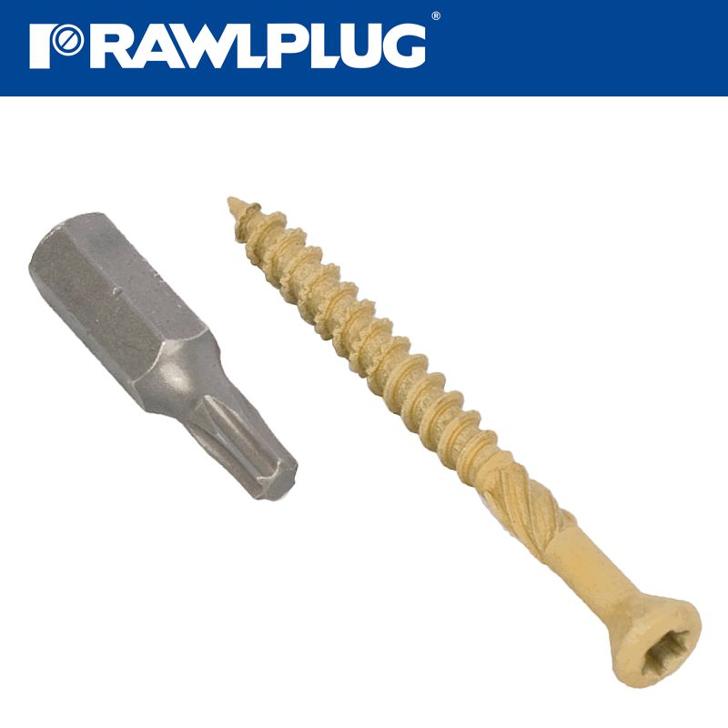 rawlplug-r-dsx-decking--screws-m4.5-x-50x30-ginger-ruspert-x200-box-raw-r-dsx-4550-4