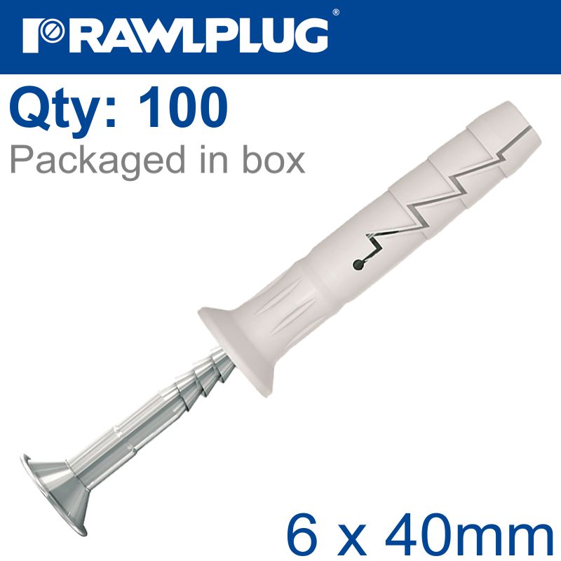 rawlplug-nyl-nail-in-fixing-6x40mm-a2-ss+-csk-head-x100--box-raw-r-fx-n-06l040-a2-1