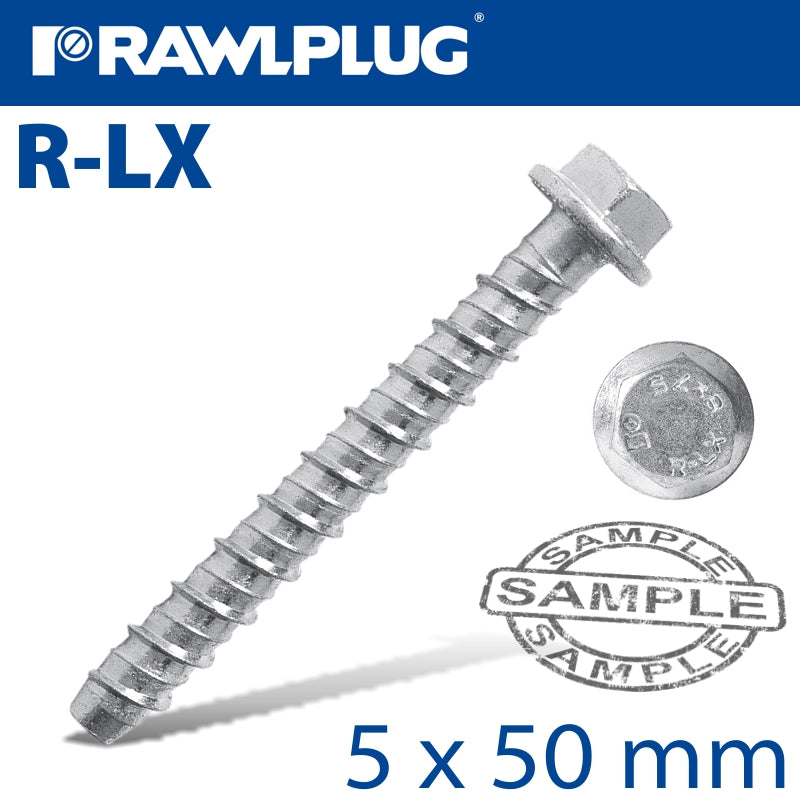 rawlplug-concrete-screwbolt-5x50mm-hex-head-with-flange-galvanized-box-of--100-raw-r-lx-05x050-hf-zp-1