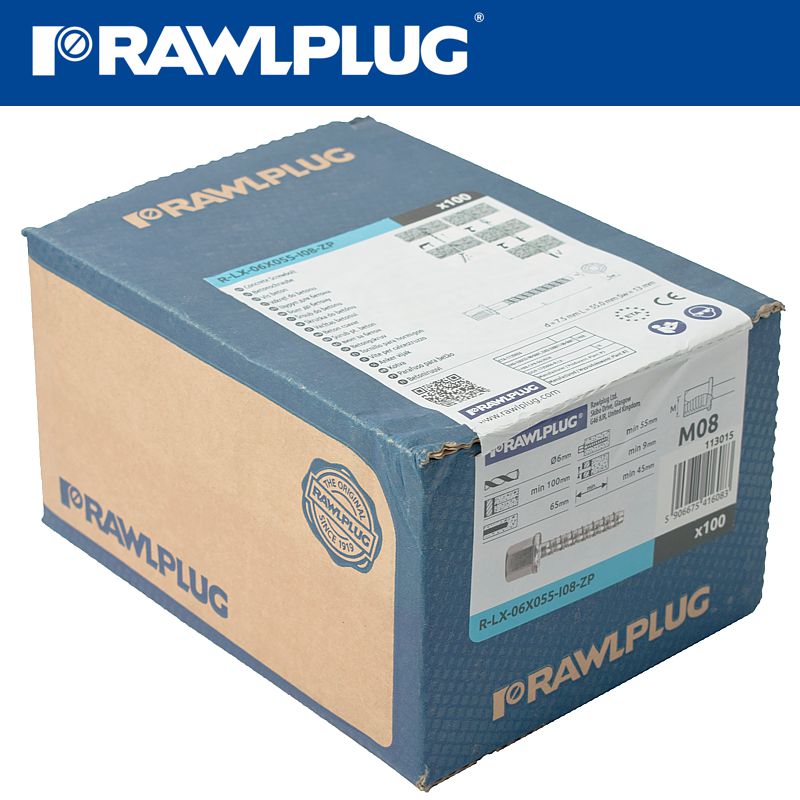rawlplug-concrete-screwbolt-m6-7.5x55mm-internal-thread-m8-zinc-pl-x100-box-raw-r-lx-06x055-i08-zp-3