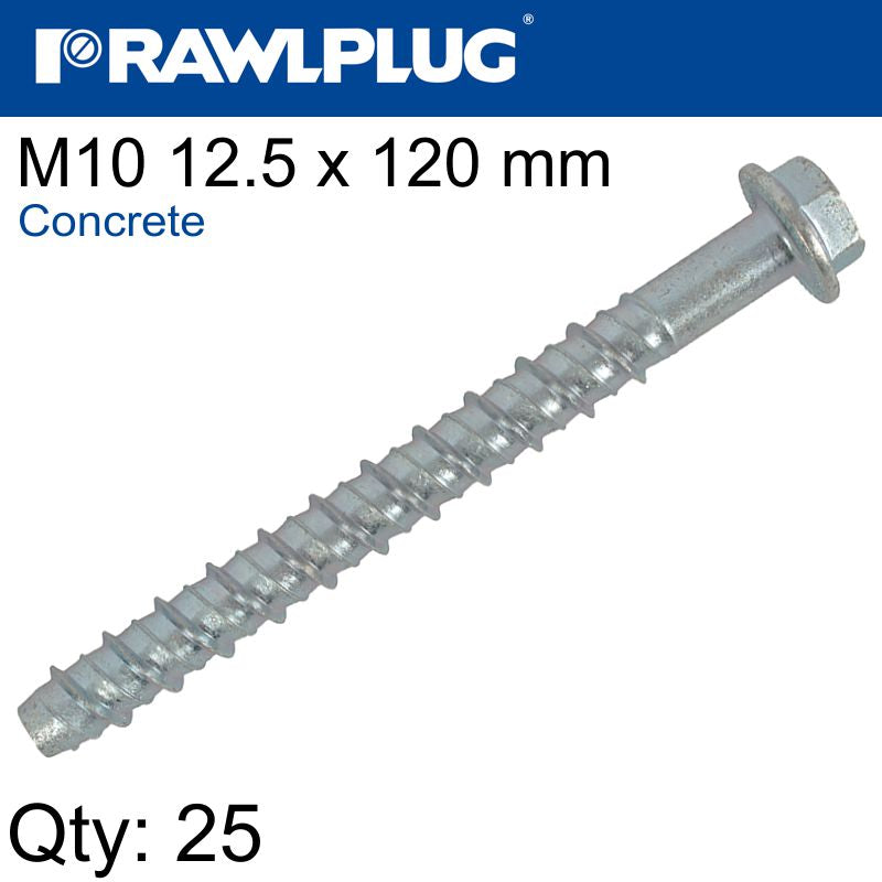 rawlplug-concrete-screwbolt-m10-12.5x120mm-hex-flange-zinc-fl-x25-box-raw-r-lx-10x120-hf-zf-2