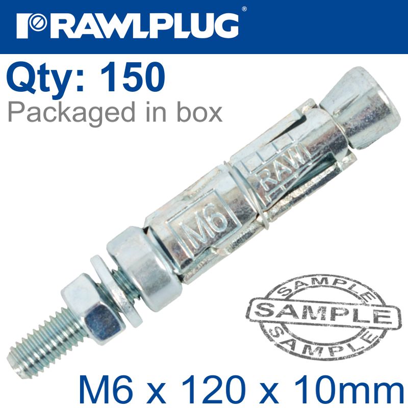 rawlplug-projecting-bolt-m6x65x10mm-x150--box-raw-r-p1-rbp-m06-10w-1