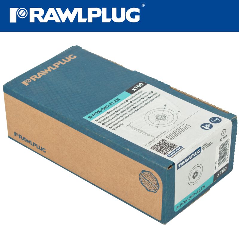 rawlplug-round-steel-washer-40mm/2,5mm-with-alum-zinc-coating-x100-box-raw-r-pok-040-alzn-3