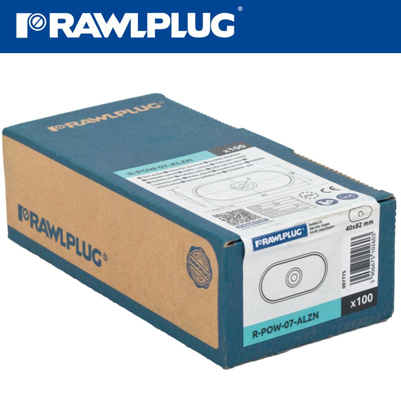 rawlplug-oval-steel-washer-80x40mm/7,0mm-with-alum-zinc-coating-x100-box-raw-r-pow-07-alzn-3