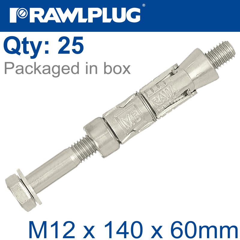 rawlplug-rawlbolt-m12x140x60mm-x25-box-(20mm-hole)-raw-r-rbl-m12-60w-1