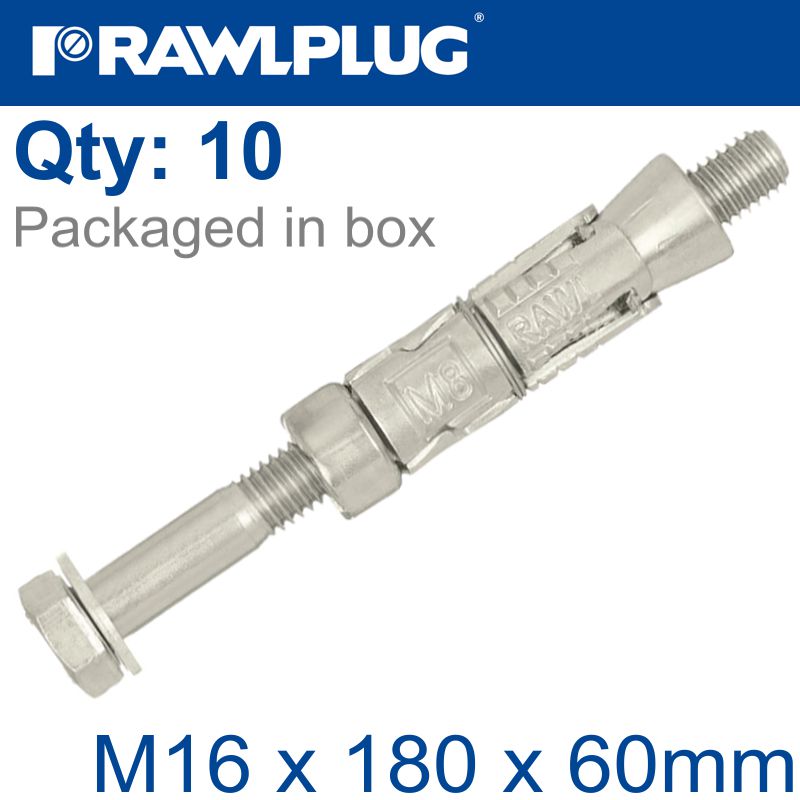 rawlplug-rawlbolt-m16x180x60mm-x10-box-(25mm-hole)-raw-r-rbl-m16-60w-1