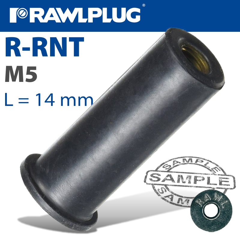 rawlplug-rawlnut-m5x14.1mm-x50-box-raw-r-rnt-m5-14-1