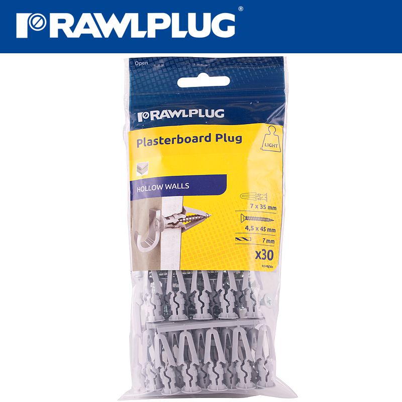rawlplug-universal-nyl-plug+screw-10x50mm-x10--bag-raw-r-s1-4all-10+-10-3