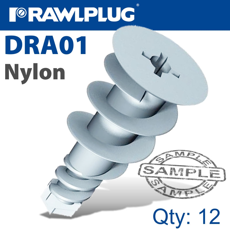 rawlplug-nyl-self-drill-drywall-fixing-x12-bag-raw-r-s1-dra01-12-1