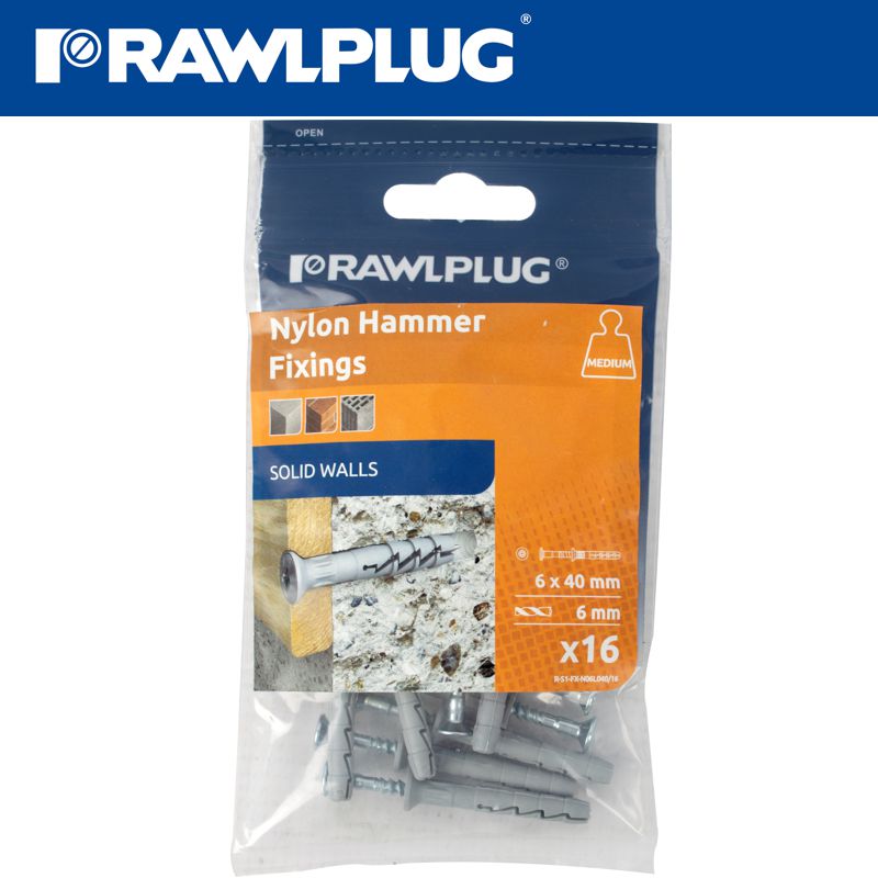 rawlplug-nyl-nail-in-fixing-6x40mm-+-csk-head-x16--bag-raw-r-s1-fx-n06l040-16-4
