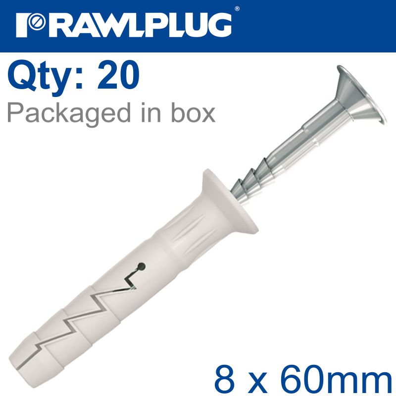 rawlplug-nyl-nail-in-fixing-8x60mm-+-csk-head-x20--bag-raw-r-s1-fx-n08l060-20-1