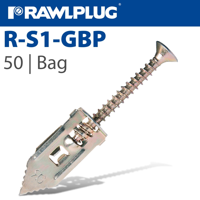 rawlplug-nail-in-fixing-plasterboard+screws-10.5x30mm-x50-bag-raw-r-s1-gpb-50-1