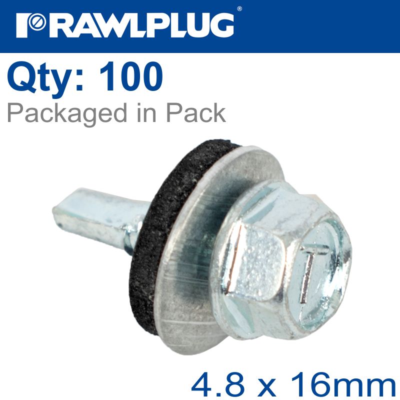 rawlplug-self-drilling-screws-4,8x16mm-with-washer-t14,-100pcs-raw-r-s1-oc-48016t-3