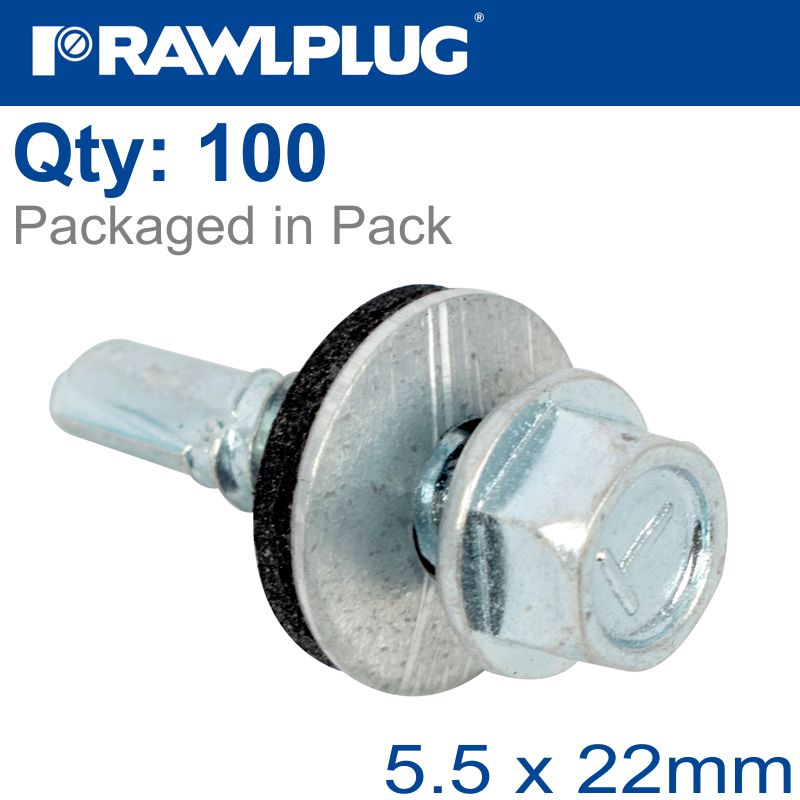 rawlplug-self-drilling-screws-5,5x22mm-with-washer-t14,-100pcs-raw-r-s1-oc-55022t-3