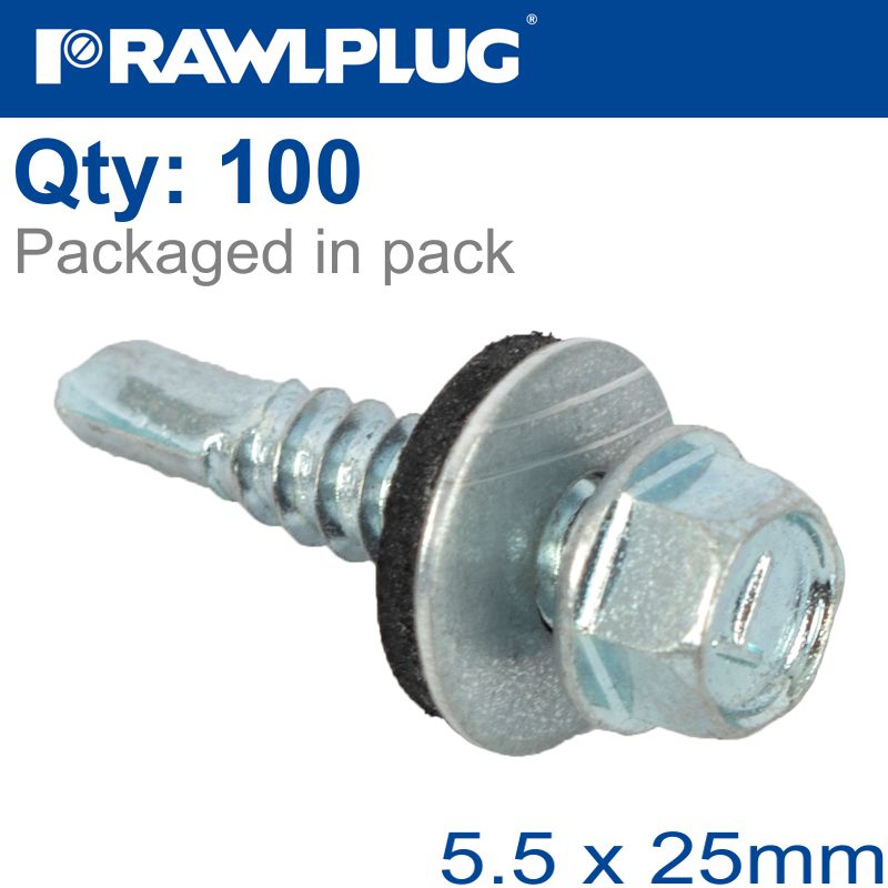 rawlplug-self-drilling-screws-5,5x25mm-with-washer-t14,-100pcs-raw-r-s1-oc-55025t-3