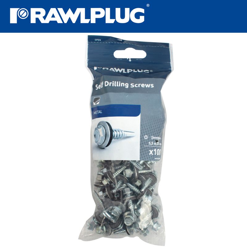 rawlplug-self-drilling-screws-5,5x25mm-with-washer-t14,-100pcs-raw-r-s1-oc-55025t-4