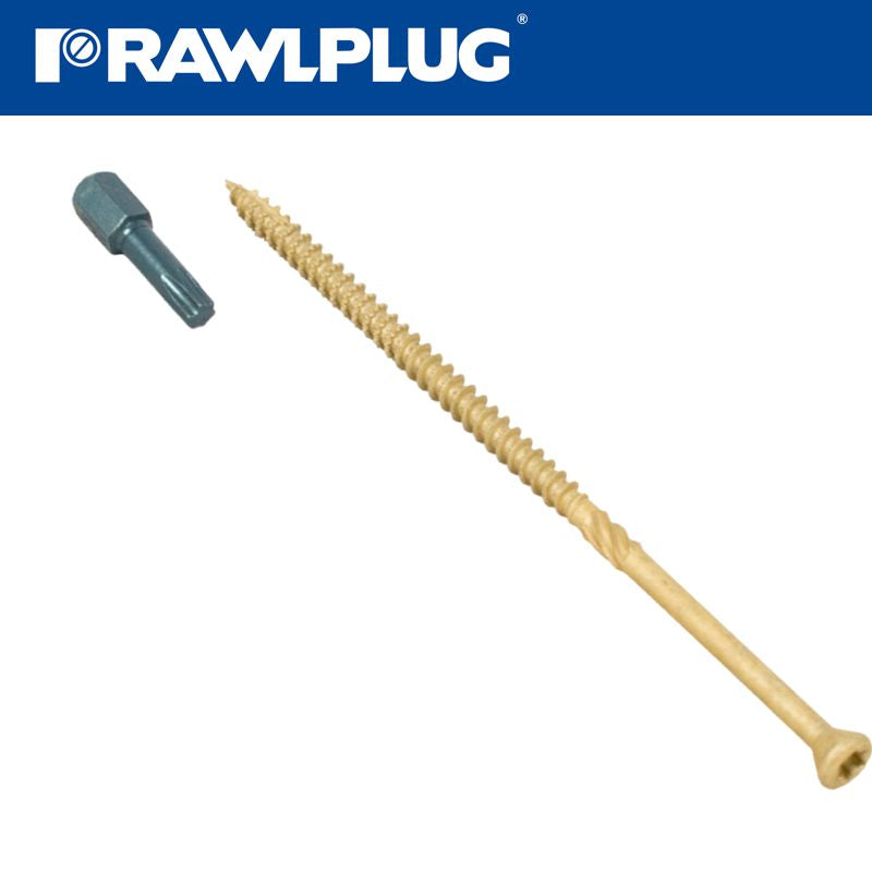 rawlplug-r-dsx-decking--screws-m5-x-120x72-ginger-ruspert-x100-tub-raw-r-sl1-dsx-5120-4