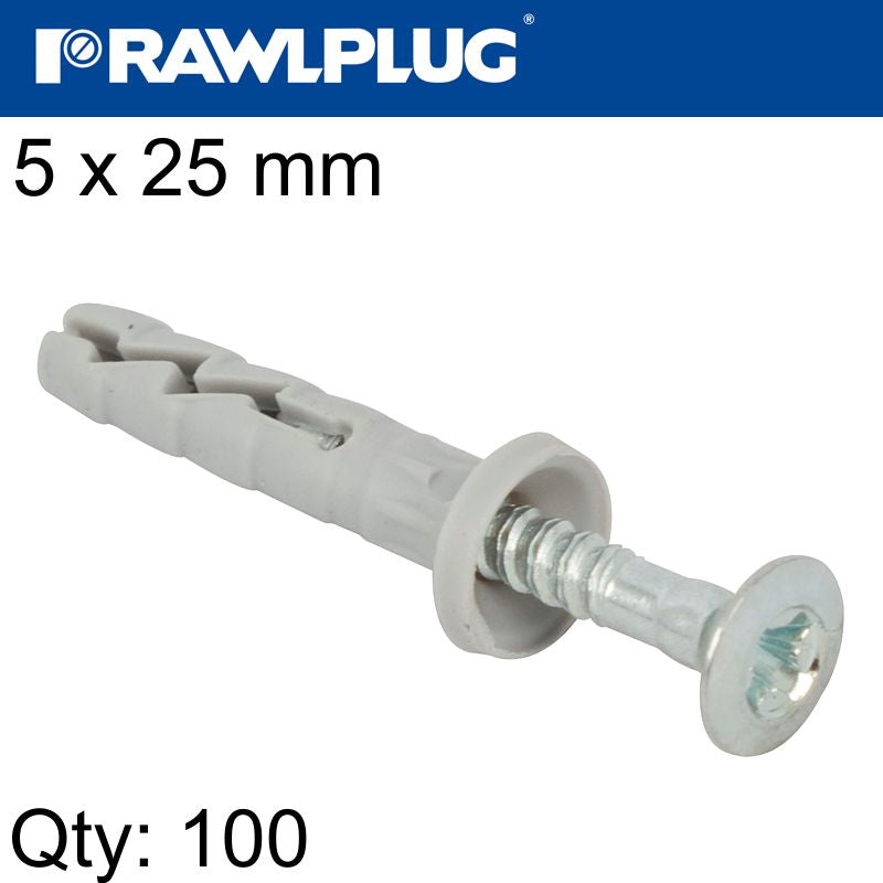 rawlplug-nyl-nail-in-fixing-5-x-25mm-cylindric-100-psc-per-tub-raw-r-sl1-fx-n05c025-3