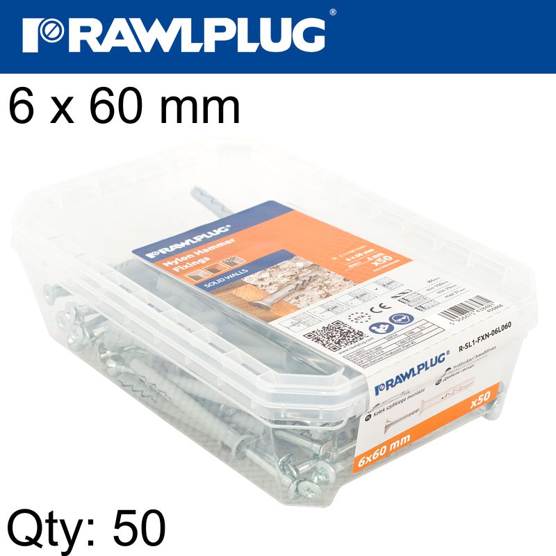 rawlplug-nyl-nail-in-fixing-6-x-60mm-csk-50-psc-per-tub-raw-r-sl1-fx-n06l060-1