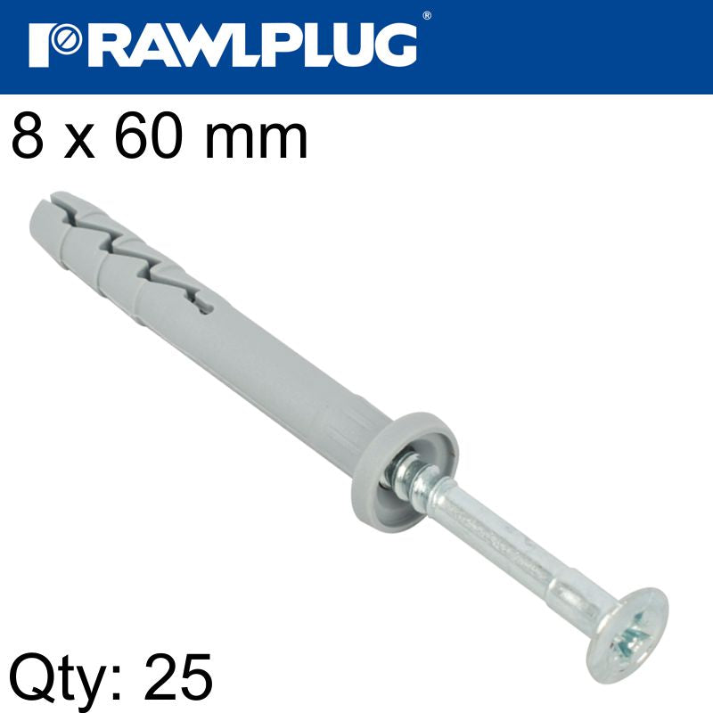 rawlplug-nyl-nail-in-fixing-8-x-60mm-cylindric-25-psc-per-tub-raw-r-sl1-fx-n08c060-3