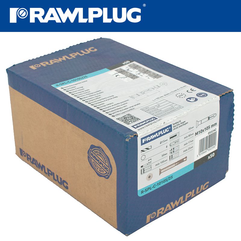 rawlplug-r-spl-safety-plus---countersunk-m10x105mm-x50-per-box-raw-r-spl-c-10105-25-3