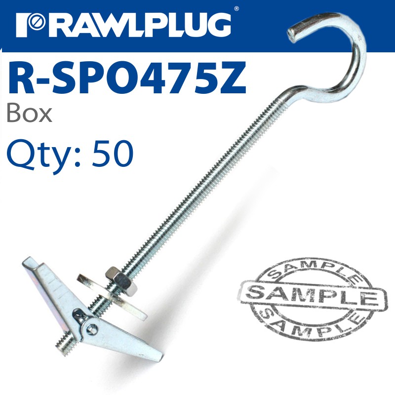 rawlplug-spring-toggle-with-m4x75-round-hook-box-of--50-raw-r-spo475z-1