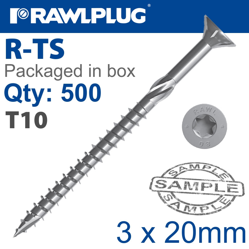 rawlplug-torx-t10-chipboard-screw-3.0x20mm-x500-box-raw-r-ts-3020-1