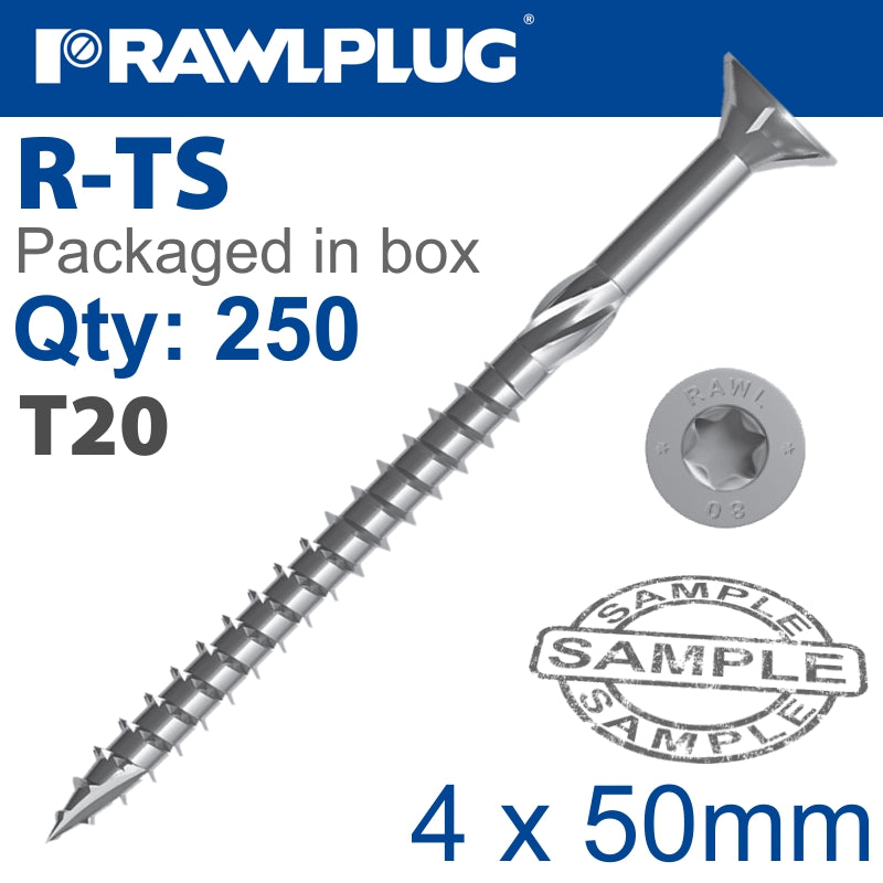 rawlplug-torx-t20-chipboard-screw-4.0x50mm-x250-box-raw-r-ts-4050-1