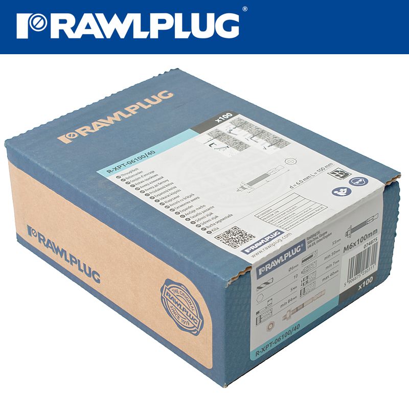 rawlplug-throughbolt-m6x100mm-zinc-pl-x100-box-raw-r-xpt-06100-40-3